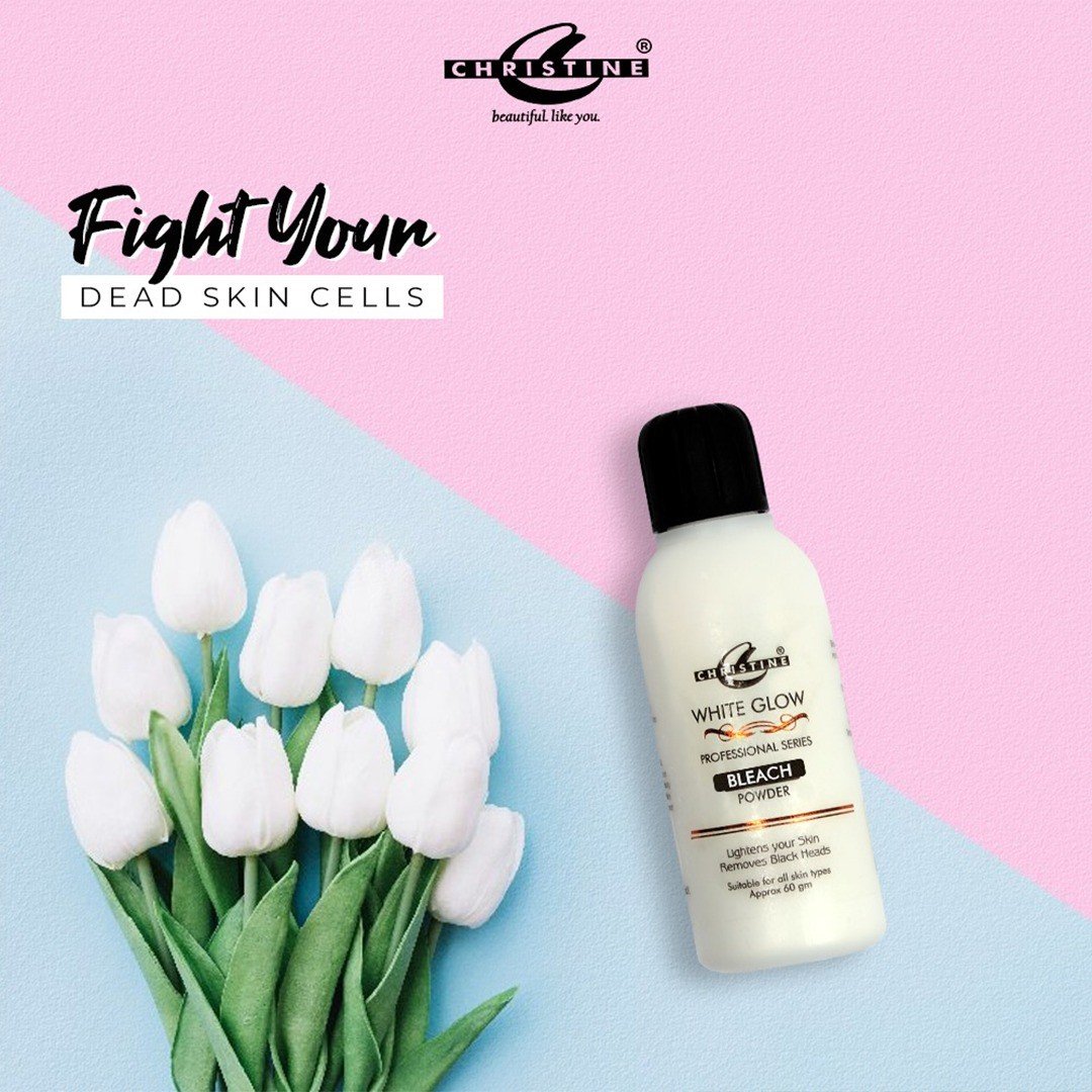 Christine White Glow Bleach Powdor 60GM - Image 2
