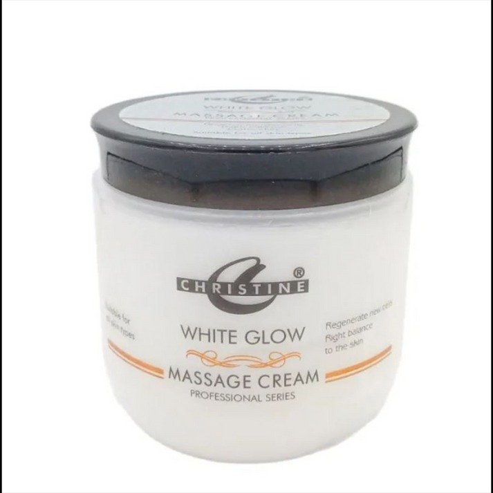 Christine White Glow Massage Cream Jar 475GM