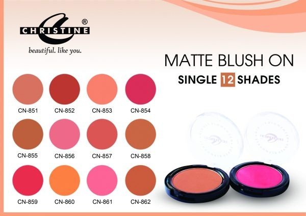 Christine Single Matte Blush On – Shade CN-855 - Image 2